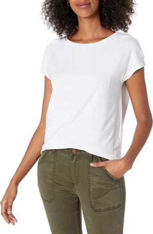 Amazon Brand – Daily Ritual Women’s Jersey Short-Sleeve Boat Neck Shirt