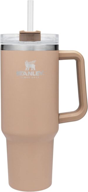 Stanley Adventure Reusable Vacuum Quencher Tumbler with Straw