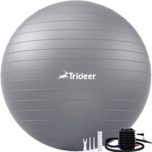 Trideer Yoga Ball Exercise Ball