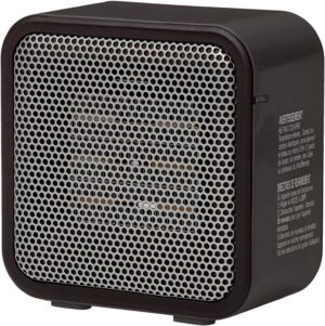 Amazon Basics 500-Watt Ceramic Small Space Personal Mini Heater