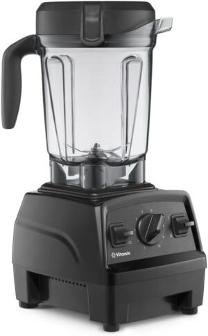 Vitamix Explorian Blender, Professional-Grade, 64 oz. Low-Profile Container, Black – 65542 (Renewed Premium)