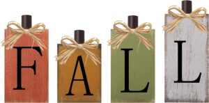 FALL Wooden Block Sign