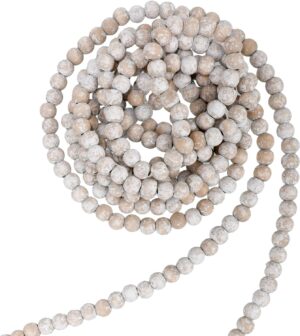 Christmas Wooden Bead Garland