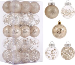 Clear Christmas Ornaments