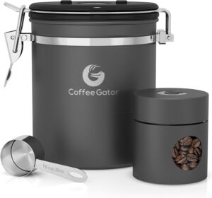 Coffee Gator Stainless Steel Canister