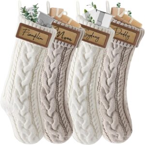 Knit Personalized Christmas Stockings