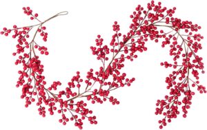 Red Berry Christmas Garland