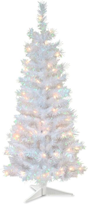 White Tinsel Christmas Tree