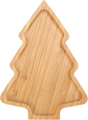 Wooden Christmas Tree Tray