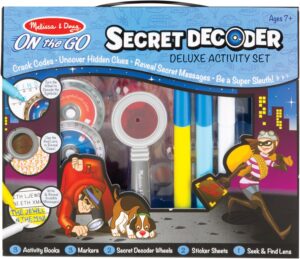 On the Go Secret Decoder Deluxe Activity Set and Super Sleuth