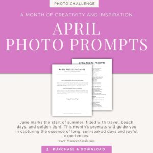 April Photo Prompts