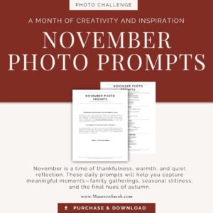 November Photo Prompts