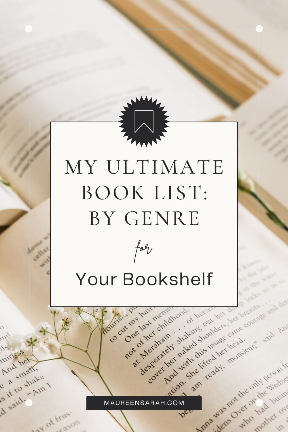 Maureen Sarah Bookshop.org Shop Book Lists