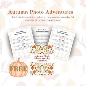 Free Autumn Adventures Photo Prompts