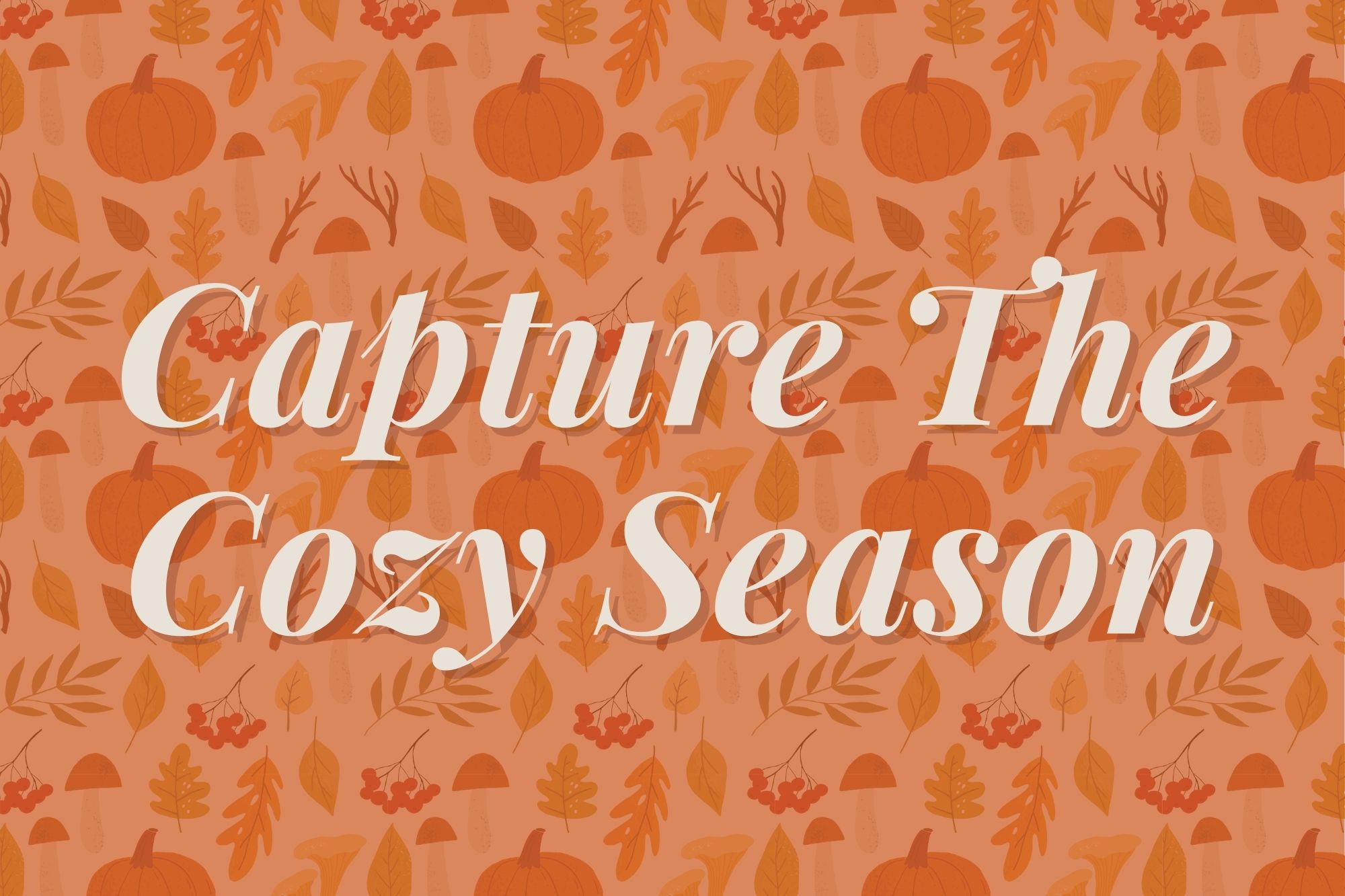 Blog cover graphic for Free Autumn Photo Adventures by Maureen Sarah