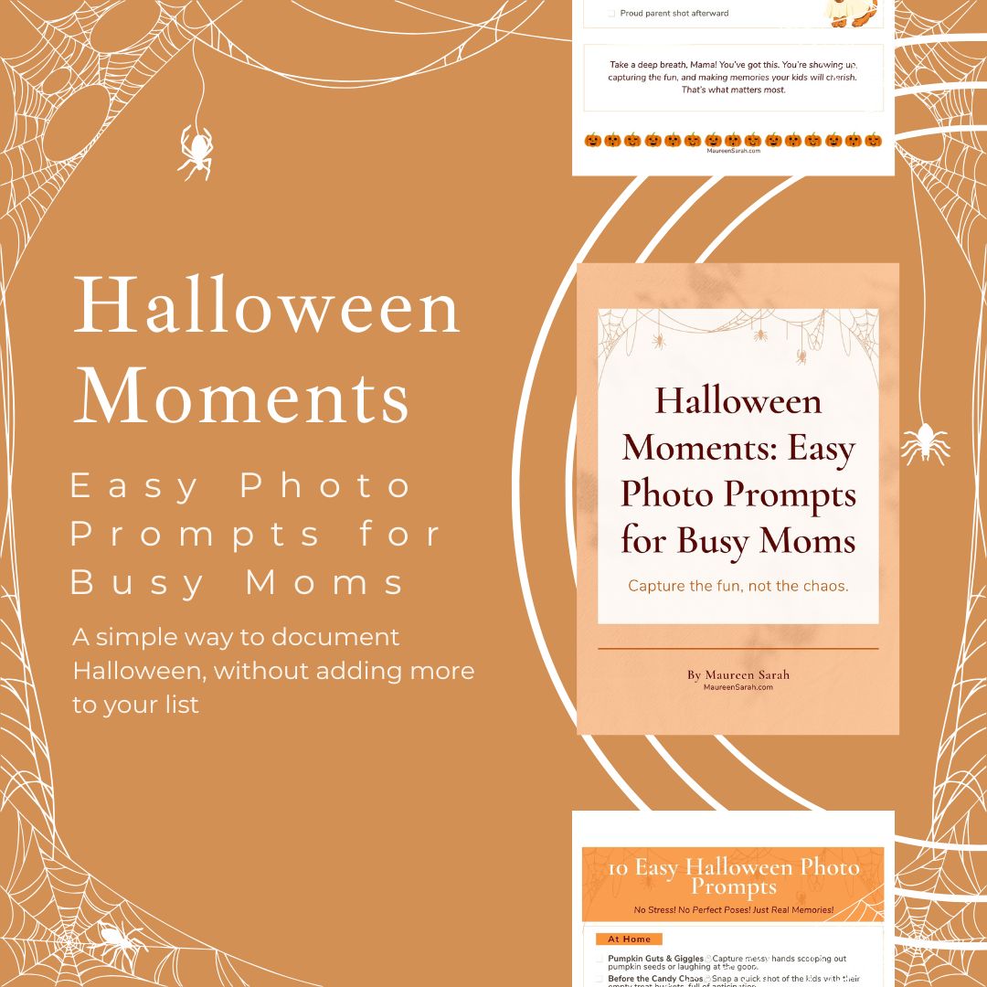 Halloween Moments: Easy Photo Prompts for Busy Moms