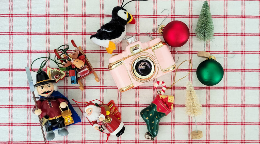 Christmas Ornaments December Photo Prompts by Maureen Sarah Photography